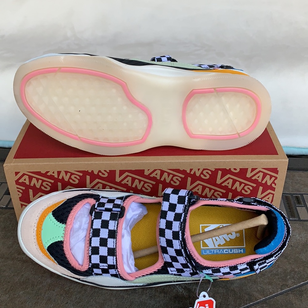 VANS VARIX Wc TRI-LOCK CHECKER MULTI/MARSHMALLOW W - Picture 4 of 12